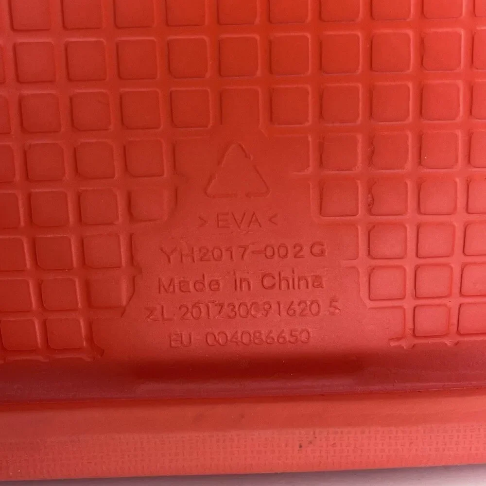 Kids Tablet Case 10 Inch EVA Foam Shockproof Red with Handle Kickstand